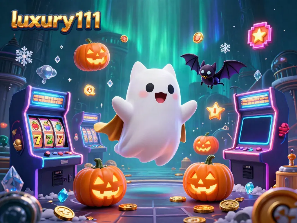 Experience thrilling wins with luxury111 in a vibrant haunted casino full of fun gaming elements.