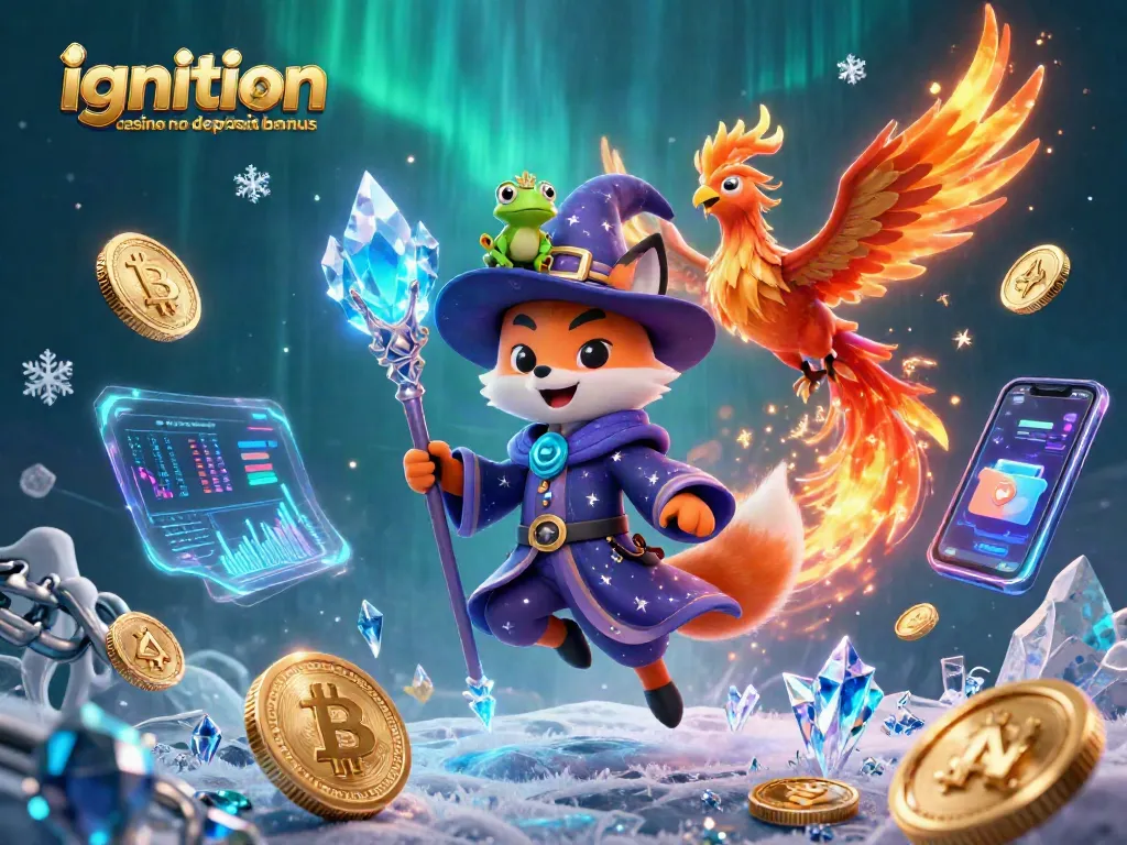 Experience the ignition casino no deposit bonus with thrilling characters and exciting game elements in a magical setting.