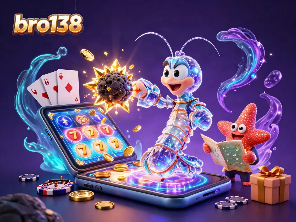 Spin with bro138 and win big in this vibrant cosmic casino adventure.