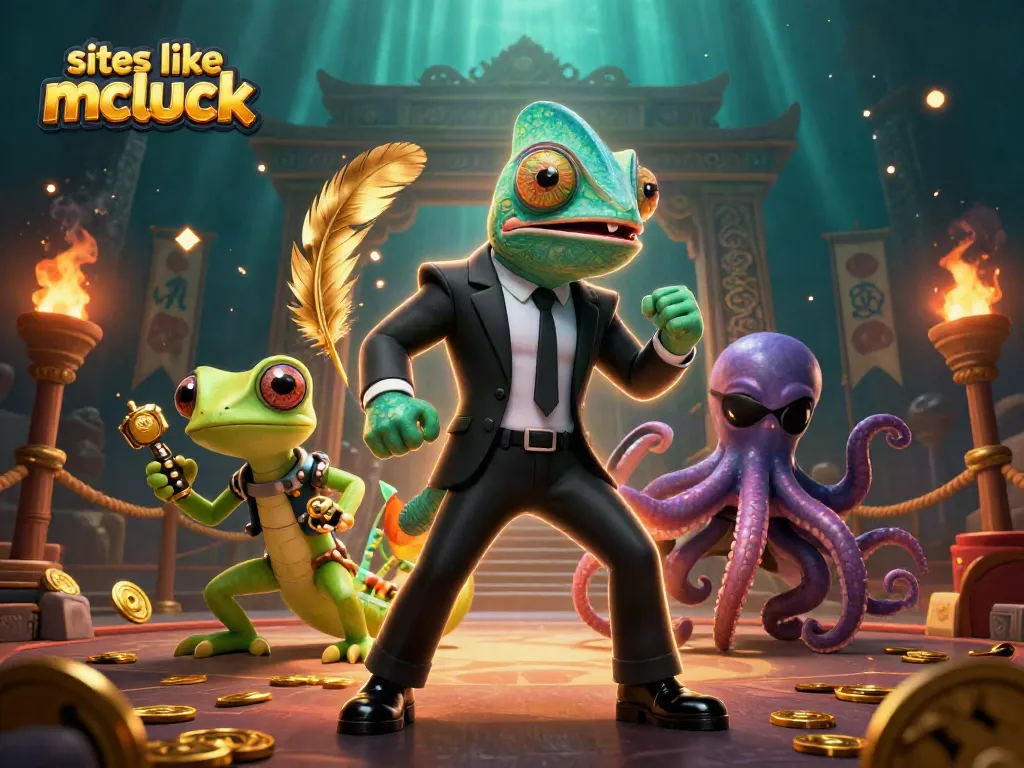 Experience thrilling gameplay at sites like mcluck with vibrant casino action in a dynamic 3D setting.