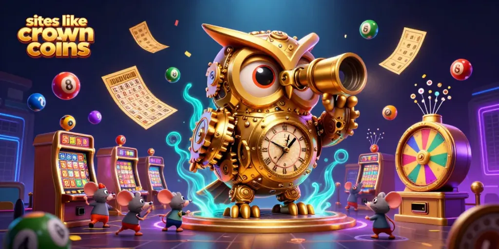 Play exciting games at sites like crown coins with colorful lottery balls and vibrant prizes.