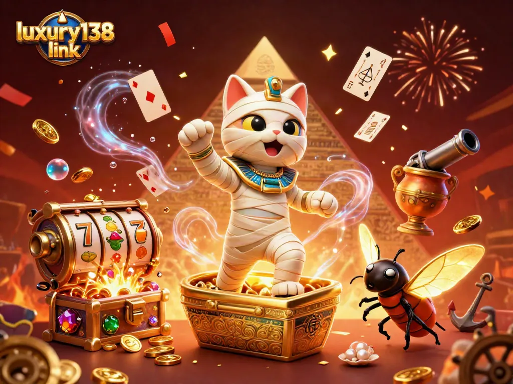 Menangkan jackpot dengan luxury138 link saat bermain slot dalam suasana kasino megah.