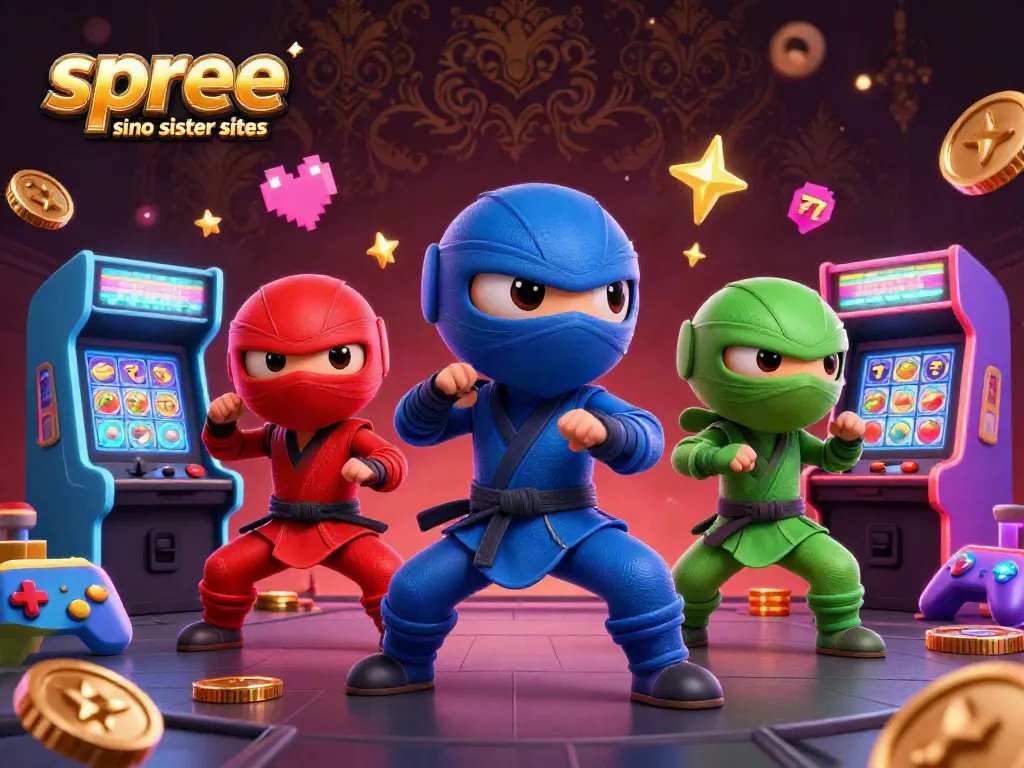 Engage with spree casino sister sites through an exciting 3D depiction of a ninja chameleon team.