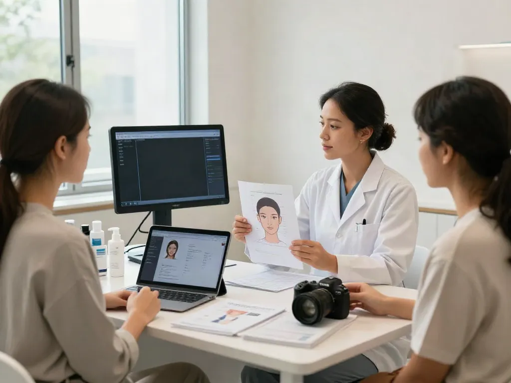 Exploring alternatives to QOVES in a modern facial analysis clinic.