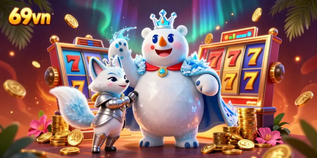 Experience thrilling slot winnings at 69vn with dynamic jackpot action and engaging characters.