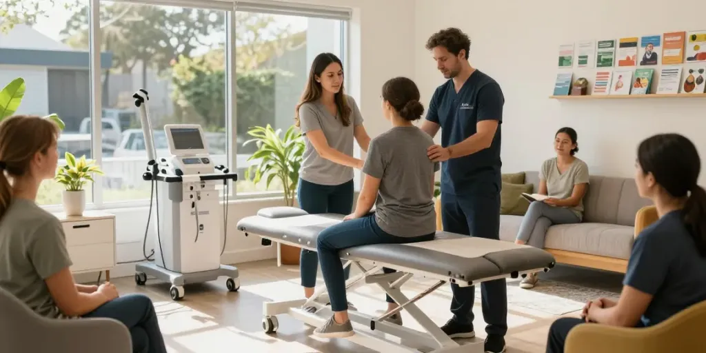 Chiropractor Chatswood offering personalized care in a welcoming clinic environment.