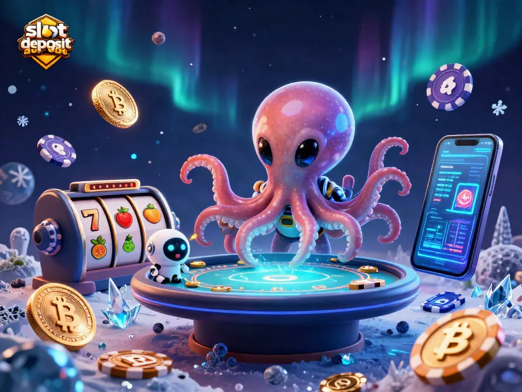Spin the slots with the captivating slot deposit 2000 as alien characters explore thrilling gaming!