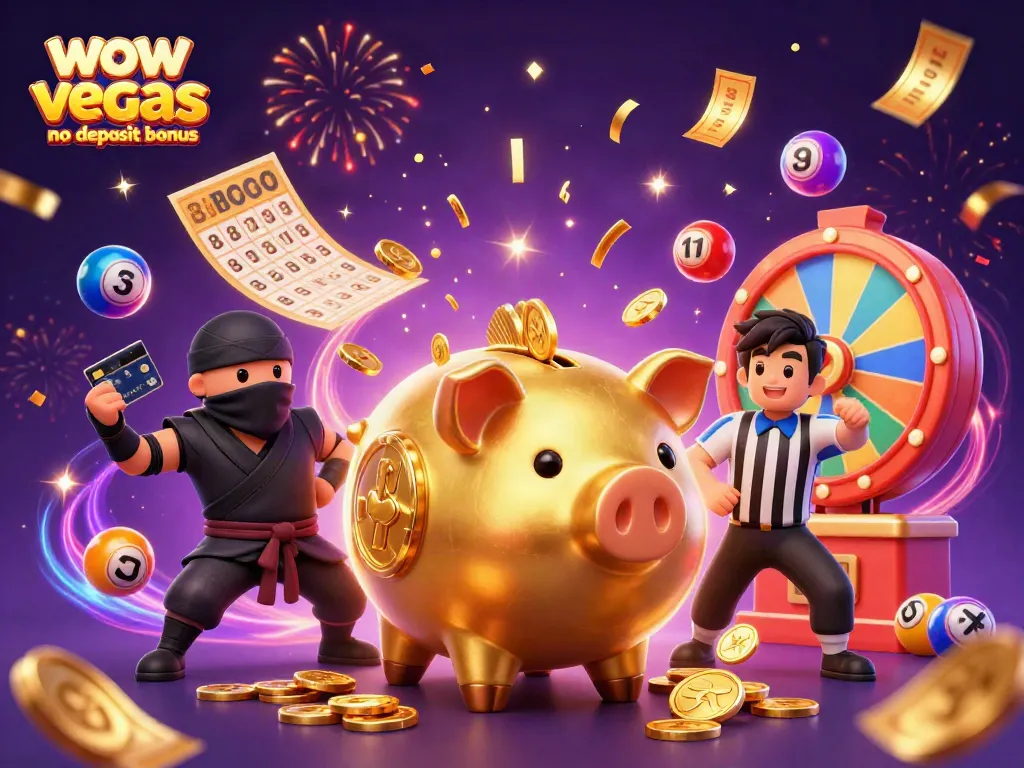 Winning with the WOW Vegas no deposit bonus: Join the fun and claim your free coins!
