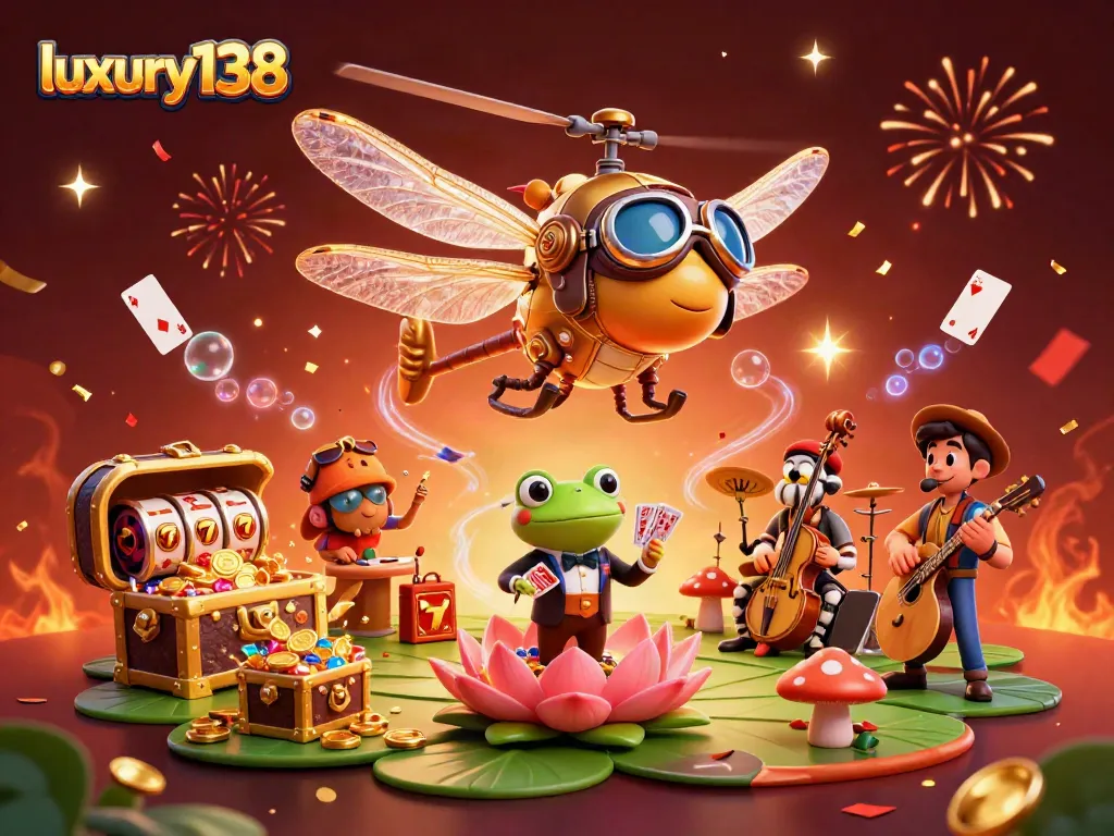 Experience luxury138 with thrilling gameplay, where vibrant slots meet an engaging casino atmosphere.