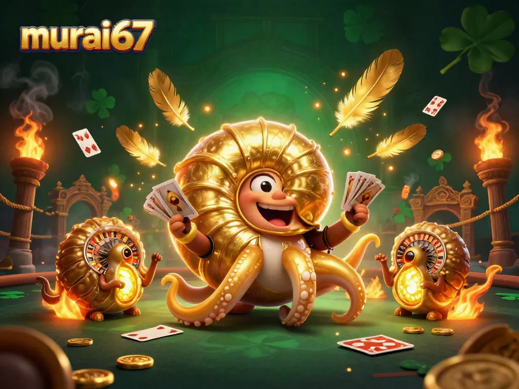 Experience thrilling gameplay with murai67, a giant nautilus-themed live casino roulette experience.